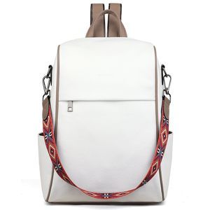 Anti Theft Backpack for Women Faux Leather Backpack Purse, Back Opening🐯